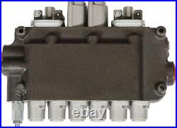 6 Spool, 21GPM Hydraulic Backhoe Directional Control Valve withJoysticks/conversion