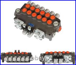 6 Spool, 21GPM Hydraulic Backhoe Directional Control Valve withJoysticks/conversion