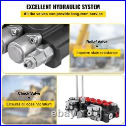 6 Spool Hydraulic Directional Control Valve 11 GPM 4500 PSI for Tractors 6 Spool Hydraulic Directional Control Valve 11 GPM 4500 PSI for Tractors