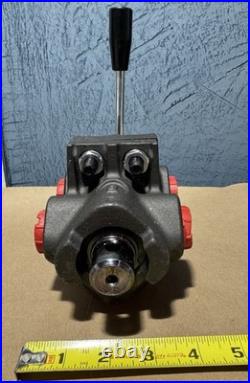 6 Way Hydraulic Rotary Diverter Valve, SAE 8, 16 GPM 4300 PSI