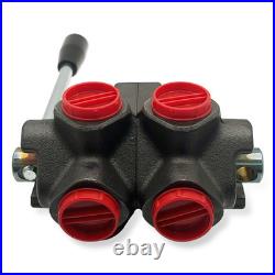 6 Way Hydraulic Rotary Diverter Valve, SAE 8, 16 GPM 4300 PSI