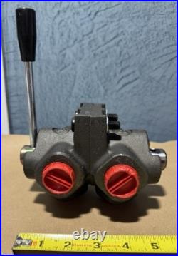6 Way Hydraulic Rotary Diverter Valve, SAE 8, 16 GPM 4300 PSI
