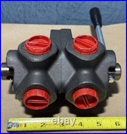 6 Way Hydraulic Rotary Diverter Valve, SAE 8, 16 GPM 4300 PSI