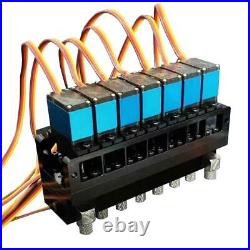7CH Directional Valve Hydraulic Oil Valve Controller With Servo for 1/12 RC Exca