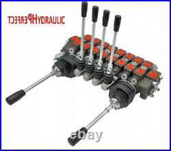 8 Bank Hydraulic Directional Valve for Forest Crane Logging Trailer 90L 2xJoy ex 8 Bank Hydraulic Directional Valve for Forest Crane Logging Trailer 90L 2xJoy ex