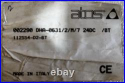 ATOS DHA-0631/2/M/7 24 DC/BT112554 Hydraulic Ex-Proof Solenoid Directional Valve