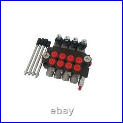 Adjustable 4 Road Spool 13GPM Hydraulic Directional Control Valve Tractor Loader