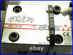 Atos DHU-0710/18 Hydraulic Directional Control Solenoid Valve 4/3-Pos 110VDC