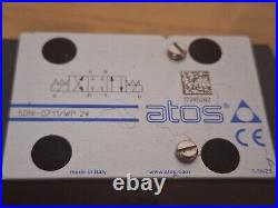 Atos NG6 CETOP 3 Hydraulic Directional Valve SDHL-0711/WP -24 3 Posn Spring Ctr