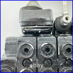 BESKO 85105102000 Backhoe Hydraulic Directional Valve Control 4-Lever Mahindra