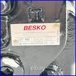 BESKO 85105102000 Backhoe Hydraulic Directional Valve Control 4-Lever Mahindra