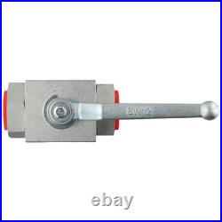 Ball Valve Manual G1 Hydraulic Carbon Steel High Pressure 2 Way ShutOff Valve