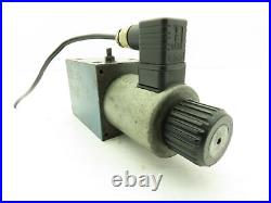 Bosch 0 810 001 535 Hydraulic Solenoid Valve Directional Single Action 24V Coil