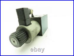 Bosch 0 810 001 535 Hydraulic Solenoid Valve Directional Single Action 24V Coil