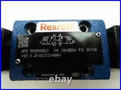 Bosch Rexroth 4WE 6 J5-62/EG249K4 Hydraulic Directional Solenoid Spool Valve 24V