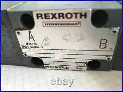 Bosch Rexroth Directional Prop Hydraulic Valve 24vdc