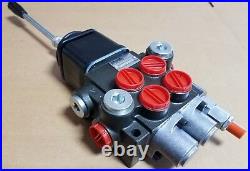 Brand Hydraulics AO10T4LRD2 Directional 4-Way Valve #10 SAE/Lever/Tandem/Detent 