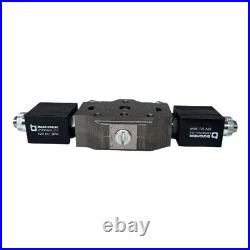Bucher Hydraulics HDS11 64120 Control Block Directional Valve 2x Solenoids 12VDC Bucher Hydraulics HDS11 64120 Control Block Directional Valve 2x Solenoids 12VDC