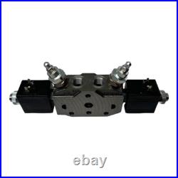 Bucher Hydraulics HDS11 64120 Control Block Directional Valve 2x Solenoids 12VDC Bucher Hydraulics HDS11 64120 Control Block Directional Valve 2x Solenoids 12VDC