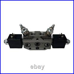 Bucher Hydraulics HDS11 64120 Control Block Directional Valve 2x Solenoids 12VDC Bucher Hydraulics HDS11 64120 Control Block Directional Valve 2x Solenoids 12VDC