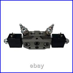 Bucher Hydraulics HDS11 64120 Control Block Directional Valve 2x Solenoids 12VDC Bucher Hydraulics HDS11 64120 Control Block Directional Valve 2x Solenoids 12VDC