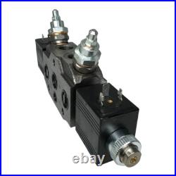 Bucher Hydraulics HDS11 64120 Control Block Directional Valve 2x Solenoids 12VDC Bucher Hydraulics HDS11 64120 Control Block Directional Valve 2x Solenoids 12VDC