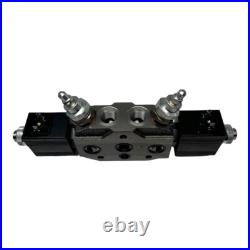 Bucher Hydraulics HDS11 64120 Control Block Directional Valve 2x Solenoids 12VDC Bucher Hydraulics HDS11 64120 Control Block Directional Valve 2x Solenoids 12VDC
