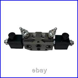 Bucher Hydraulics HDS11 64120 Control Block Directional Valve 2x Solenoids 12VDC Bucher Hydraulics HDS11 64120 Control Block Directional Valve 2x Solenoids 12VDC