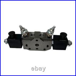 Bucher Hydraulics HDS11 64120 Control Block Directional Valve 2x Solenoids 12VDC Bucher Hydraulics HDS11 64120 Control Block Directional Valve 2x Solenoids 12VDC
