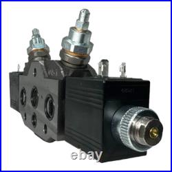 Bucher Hydraulics HDS11 64120 Control Block Directional Valve 2x Solenoids 12VDC Bucher Hydraulics HDS11 64120 Control Block Directional Valve 2x Solenoids 12VDC