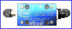 CONTINENTAL HYDRAULICS 120/110VAC Directional Valve VS5M-3L-GB5HL2-60L-J NOS