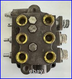 CROSS 4Z0009 Hydraulic Control Valve 3 Spool Directional Detent Spring Return