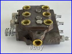 CROSS 4Z0009 Hydraulic Control Valve 3 Spool Directional Detent Spring Return