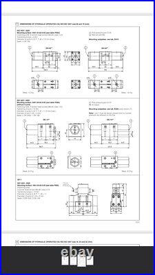 Cetop 8 Hydraulic Operated Directional Valve