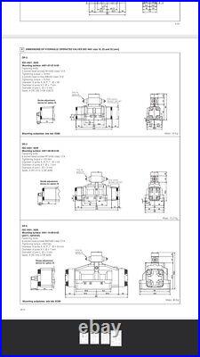 Cetop 8 Hydraulic Operated Directional Valve