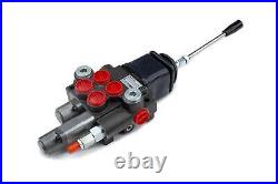 Chief Joystick Directional Control Valve, 10 GPM, 4 Way 4 Pos, 2 Spool, Spring