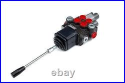 Chief Joystick Directional Control Valve, 10 GPM, 4 Way 4 Pos, 2 Spool, Spring