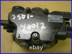 Commercial Hydraulics 3 spool, 4 way valve Hyundai H70, H80, makes good oader vlv
