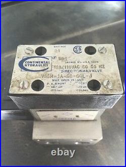 Continental Hydraulics Directional Valve Unit VS5M-1A-GB-60L-J with Manifold