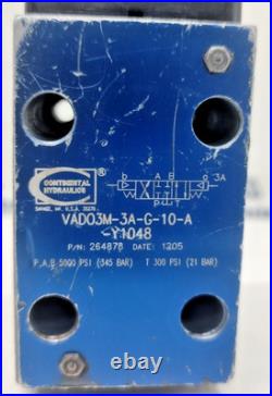 Continental Hydraulics VAD03M-3A-G-10-A-Y1048 Directional Control Valve