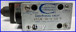 Continental Hydraulics VS5M-1A-A-60-D Directional Control Spool Valve