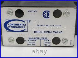 Continental Hydraulics VS5M-2A-GMBT-68L-J Directional Valve