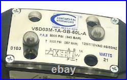 Continental Hydraulics VSD03M-1A-GB-60L-A Directional Hydraulic Solenoid Valve