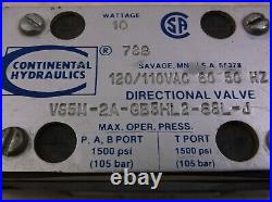 Continental Hydraulics, Vs5m-2a-gb5hl2-j, Directional Valve, F0462