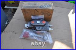 Cross Mfg BA11AG3EA0 1 Spool 30 GPM Double Acting Directional Valve NEW