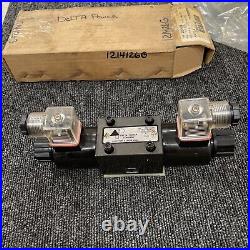 Delta Power 20380-ss03-a-02 Hydraulic 4-way Solenoid Valve, #1214126g