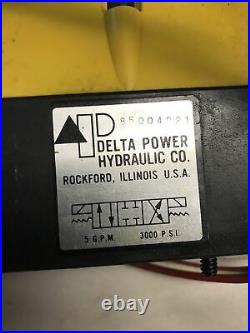 Delta Power Hydraulics 85004021 Directional Control Valve 5gpm 3000psi