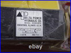 Delta Power Hydraulics Directional Solenoid Valve 850040fh 3000 Psi New