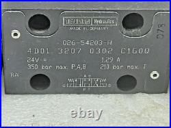 Denison Hydraulics 026-54203-H Solenoid Operated Directional Control Valve
