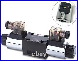 Directional Control Valve, 4W Hydraulic Directional Control Solenoid Valve Size